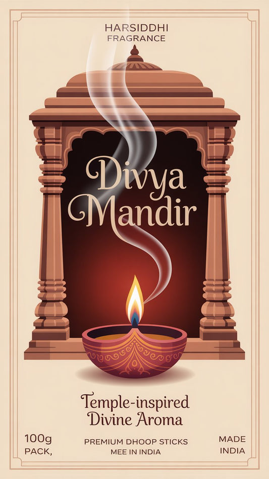 Divya Mandir – Premium Dhoop Sticks (100g)