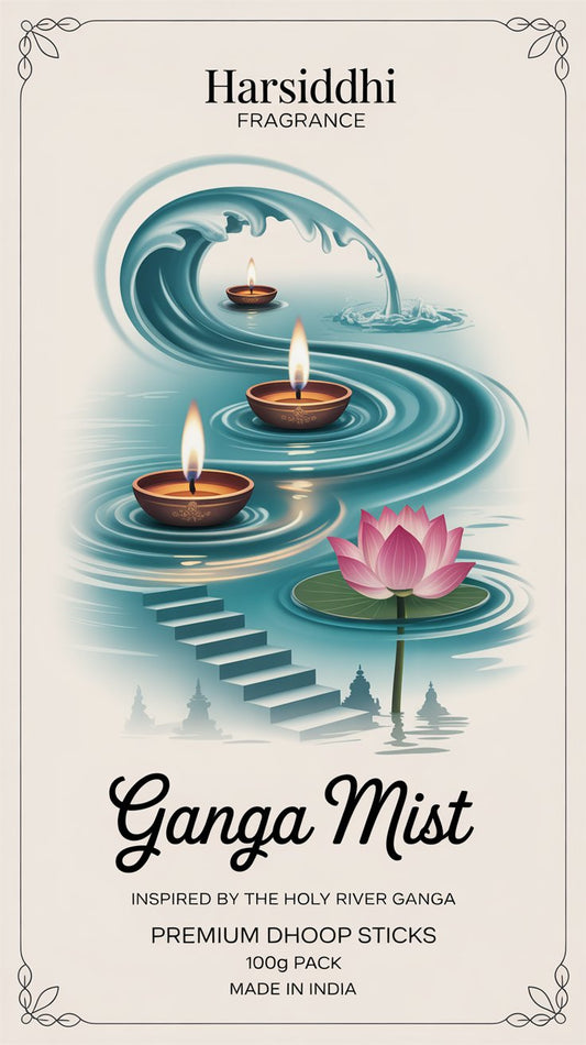 Ganga Mist – Premium Dhoop Sticks (100g)